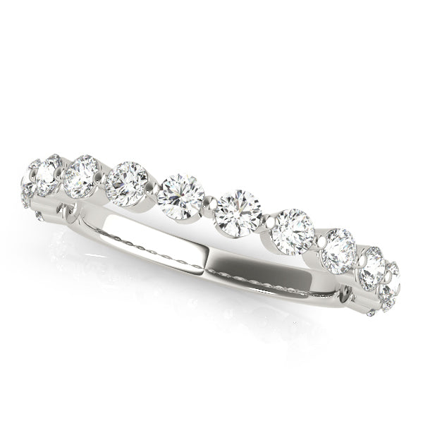 Platinum 3/8 ct Diamond Wedding Band Ring