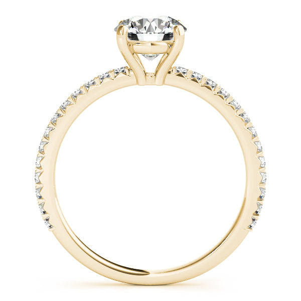 18K Yellow Gold 1.25 ctw Diamond Engagement Ring