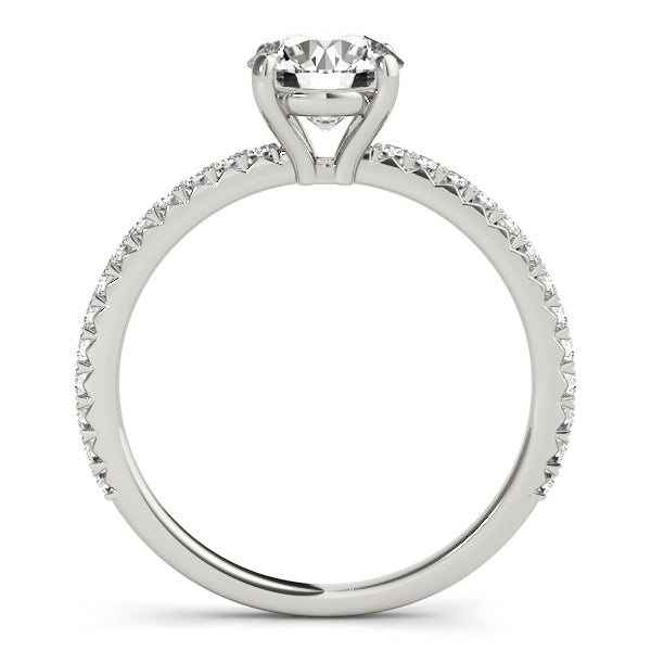 14K White Gold 1.25 ctw Diamond Engagement Ring