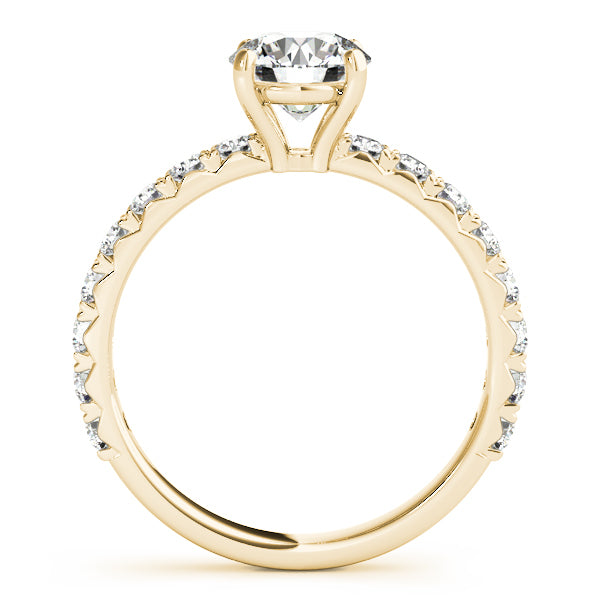 18K Yellow Gold 1.5 ctw Diamond Engagement Ring