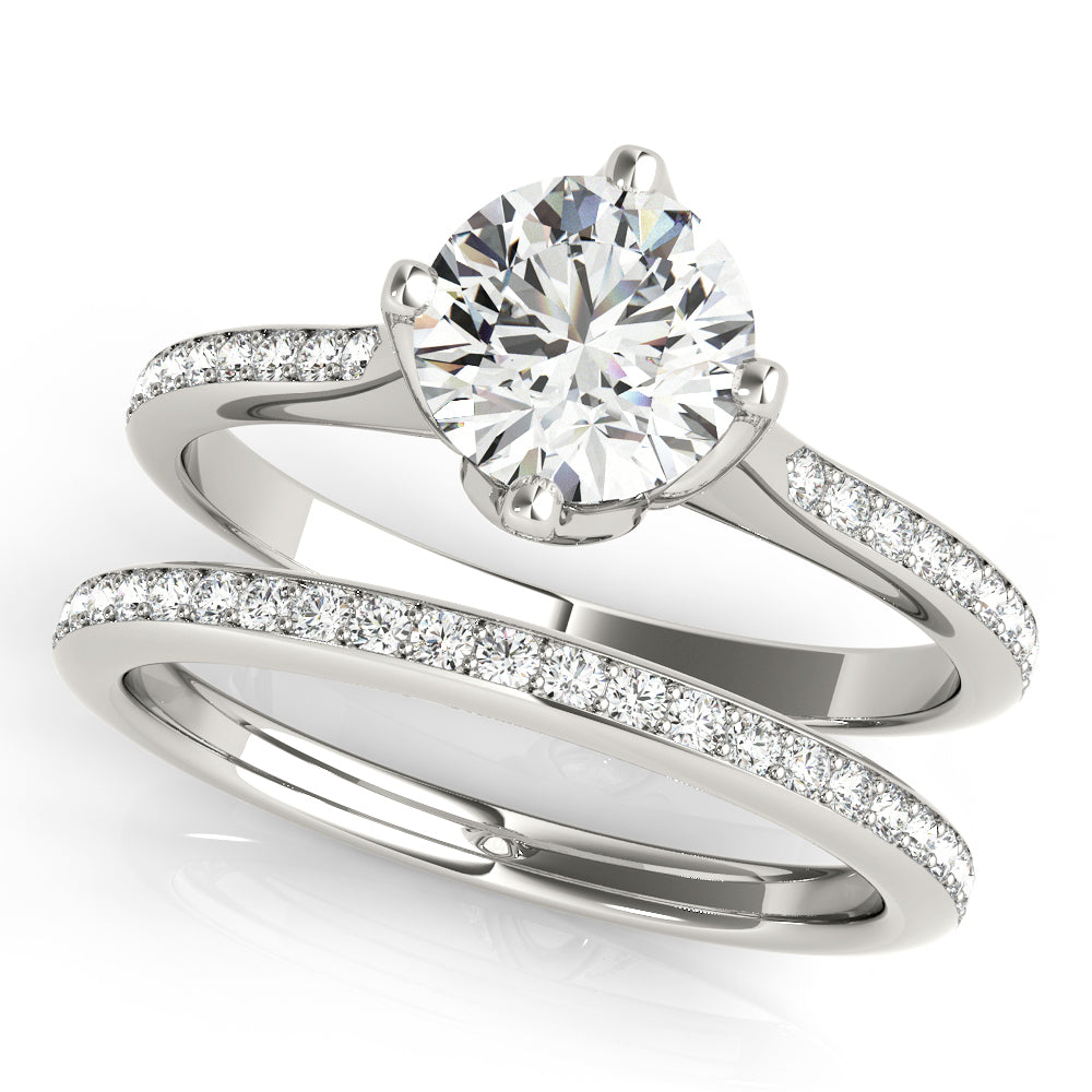 Platinum 1.12 ct Diamond Engagement Ring