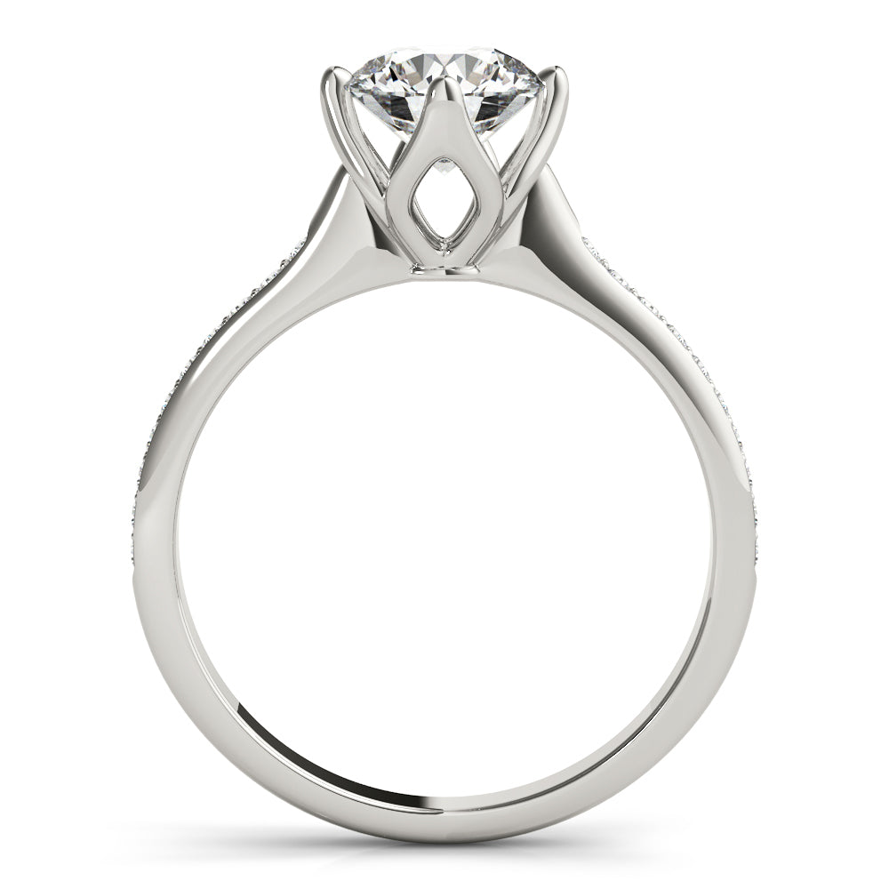 Platinum 1.12 ct Diamond Engagement Ring