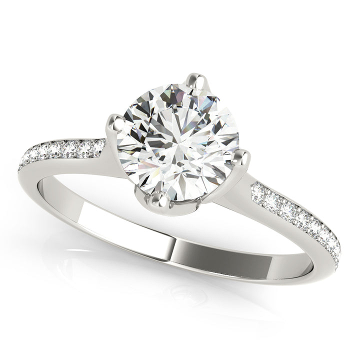 Platinum 1.12 ct Diamond Engagement Ring
