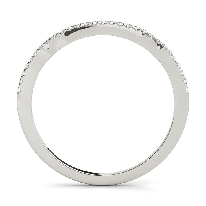 Platinum White Diamond Wedding Ring