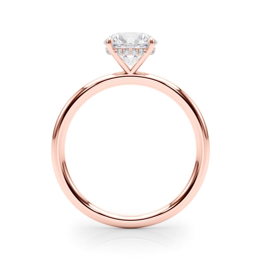 ENGAGEMENT RING ROUND CENTER