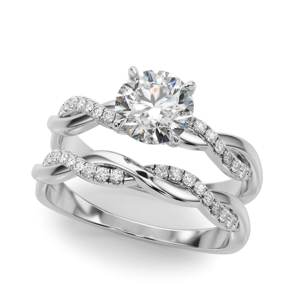 18K White Gold 1 CT Diamond Fashion Ring