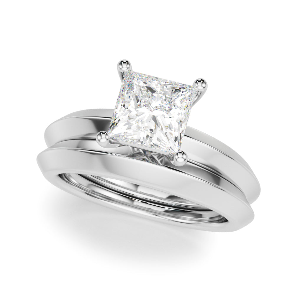 14K White Gold 3/4 CT Diamond Engagement Ring