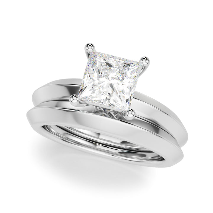 14K White Gold 3/4 CT Diamond Engagement Ring