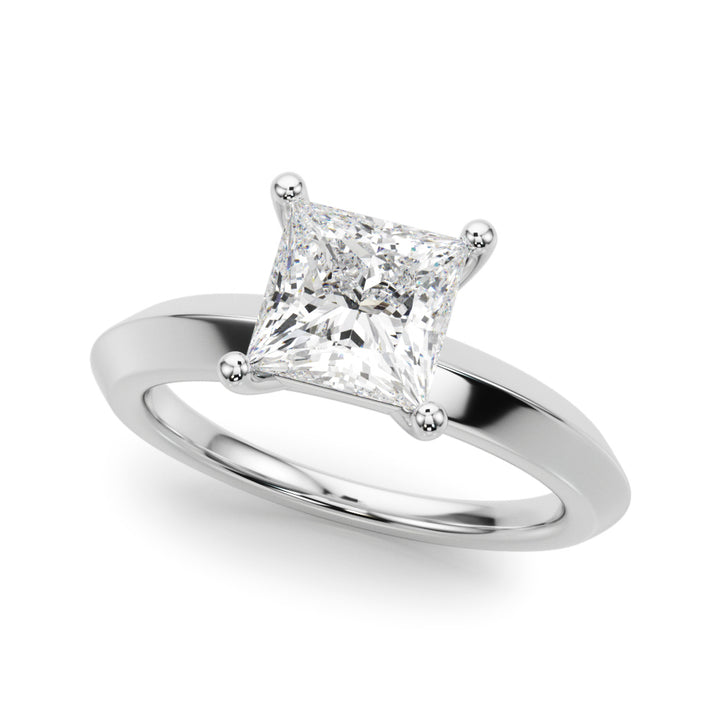 14K White Gold 3/4 CT Diamond Engagement Ring