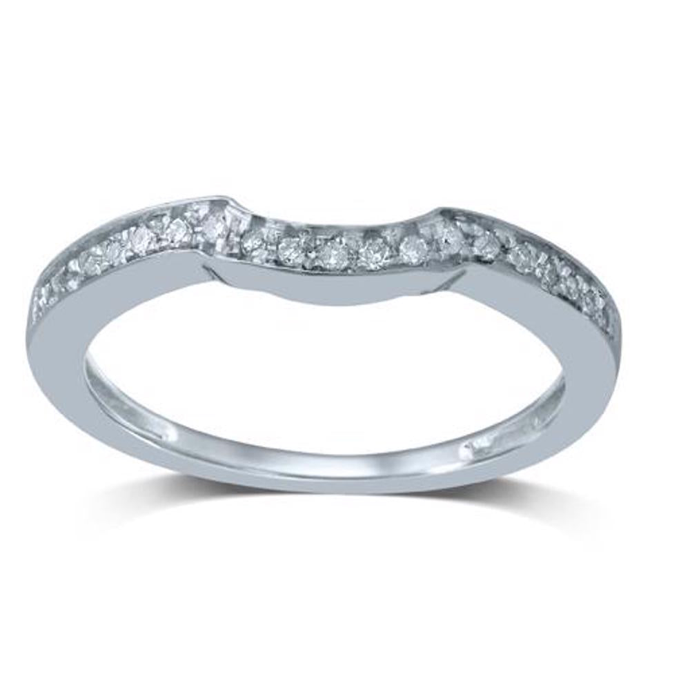 14K Yellow Gold Lab-Grown Diamond Ring Enhancer - Subtle Sparkle