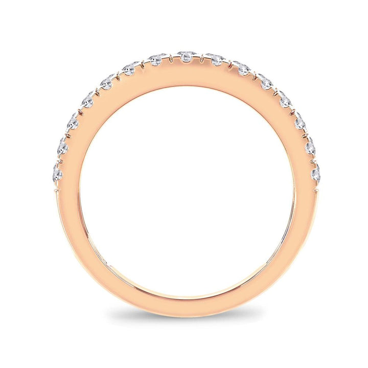 14k Rose Gold 0.50ct Lab Diamond Womens Ring Enhancer