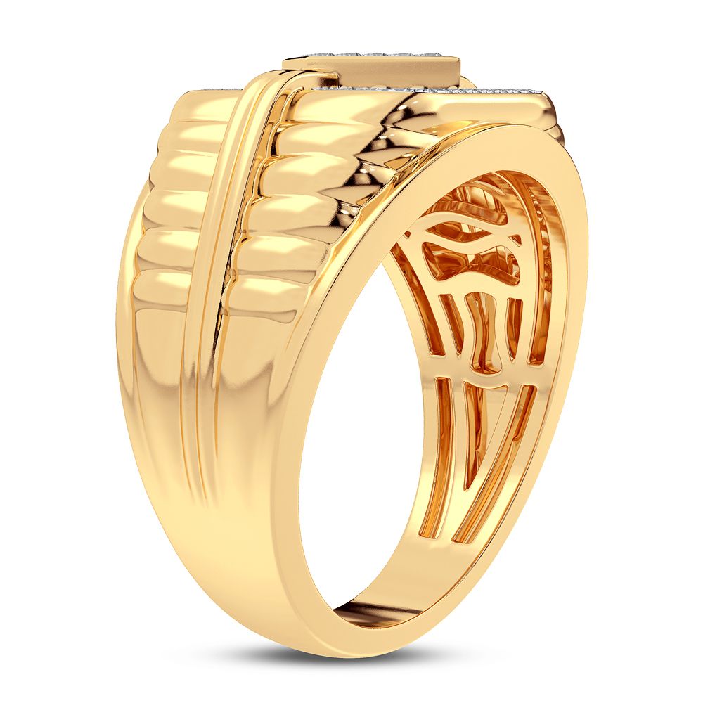 10K 0.33CT Diamond Ring