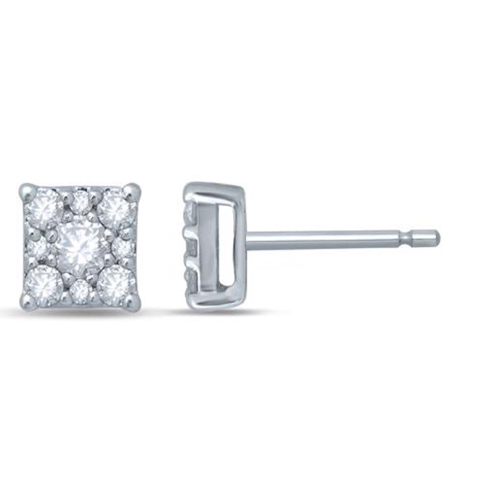 14k Yellow Gold Lab Grown Diamond Stud Earrings (0.37CT)