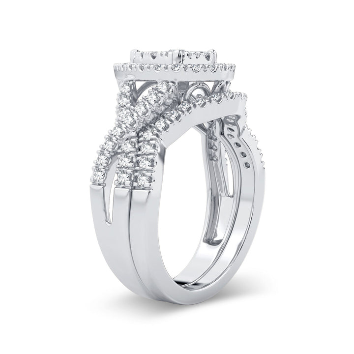 14K 1.00CT Diamond Bridal Ring
