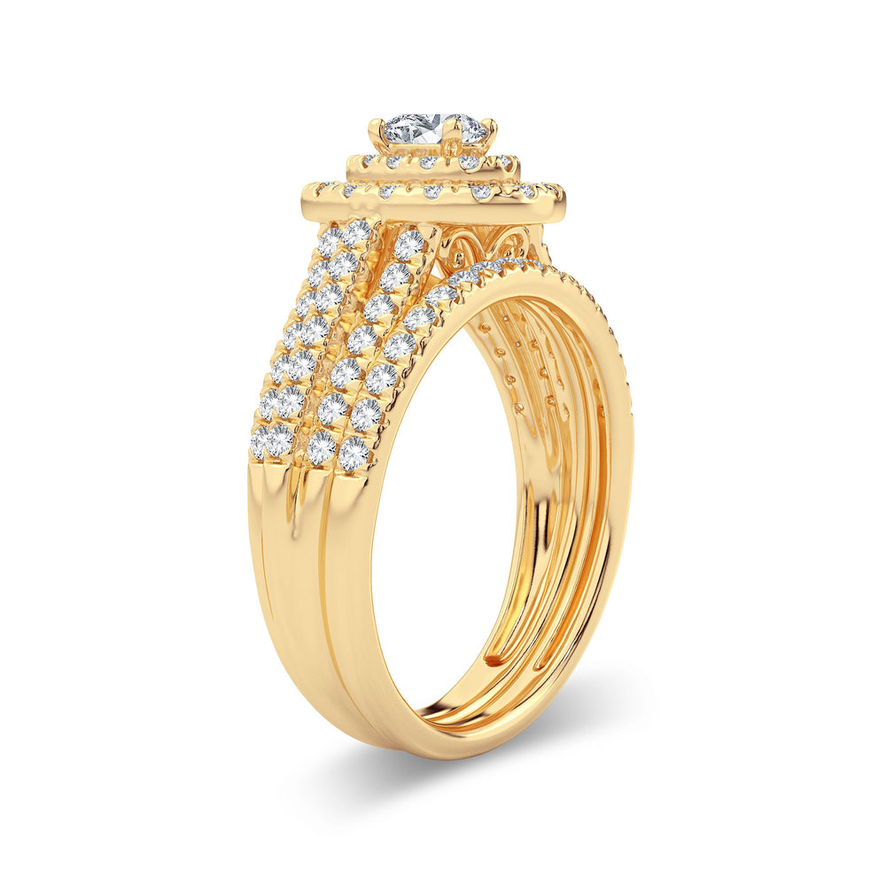 14K 1.00ct Diamond Bridal Ring
