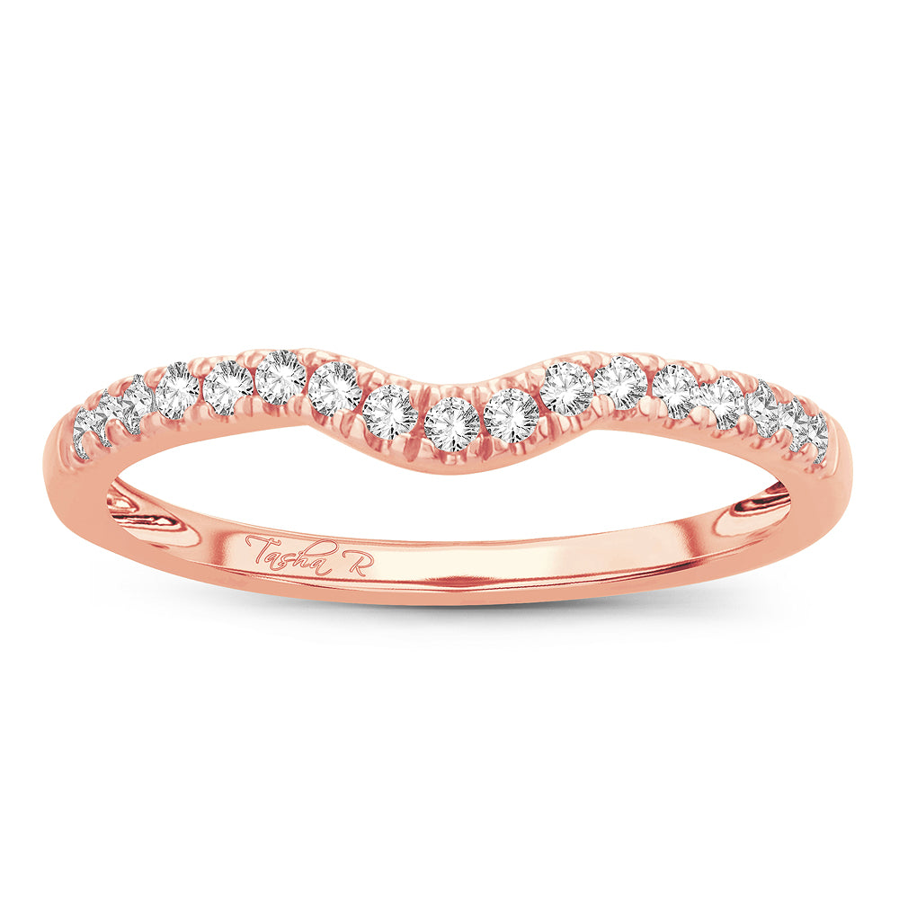 Rose Gold Lab Diamond Enhancer Ring Band