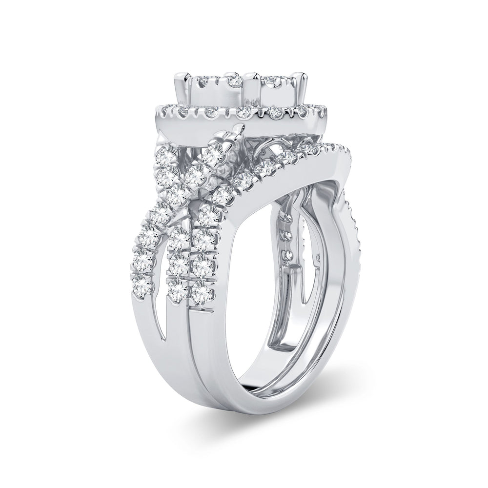 14K 1.90CT Diamond Bridal Ring