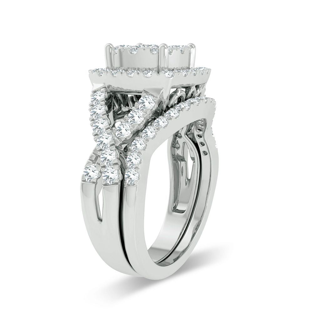 14K 1.50ct Diamond Bridal Ring