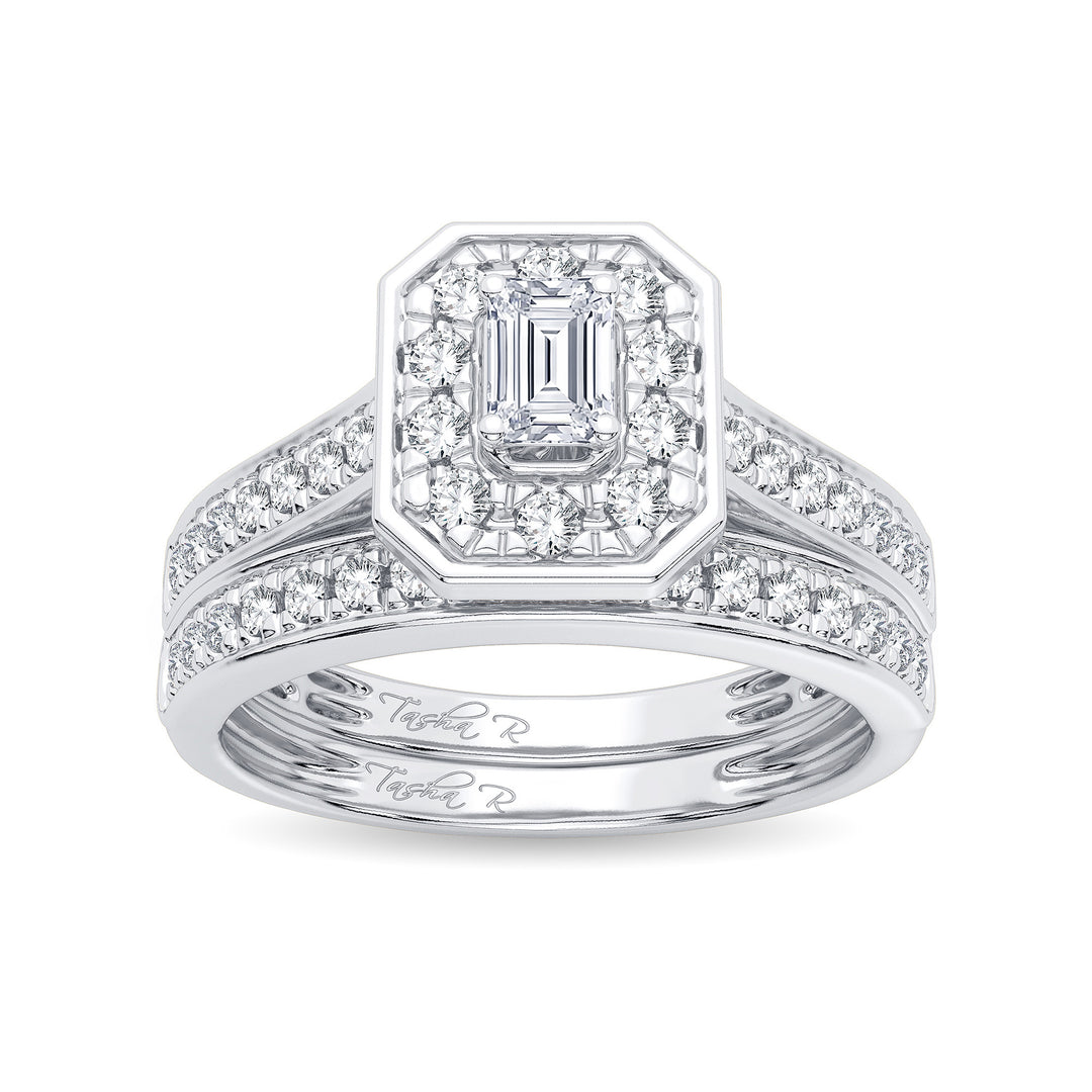 Elegant 14k White Gold Lab Diamond Engagement Ring (0.68CT)