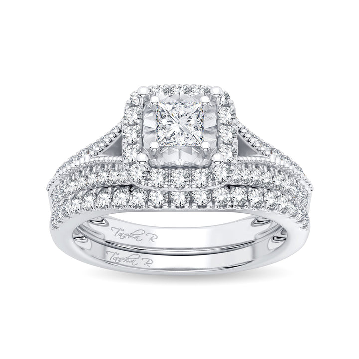 Brilliant 14k White Gold Lab Diamond Engagement Ring (0.75ct)