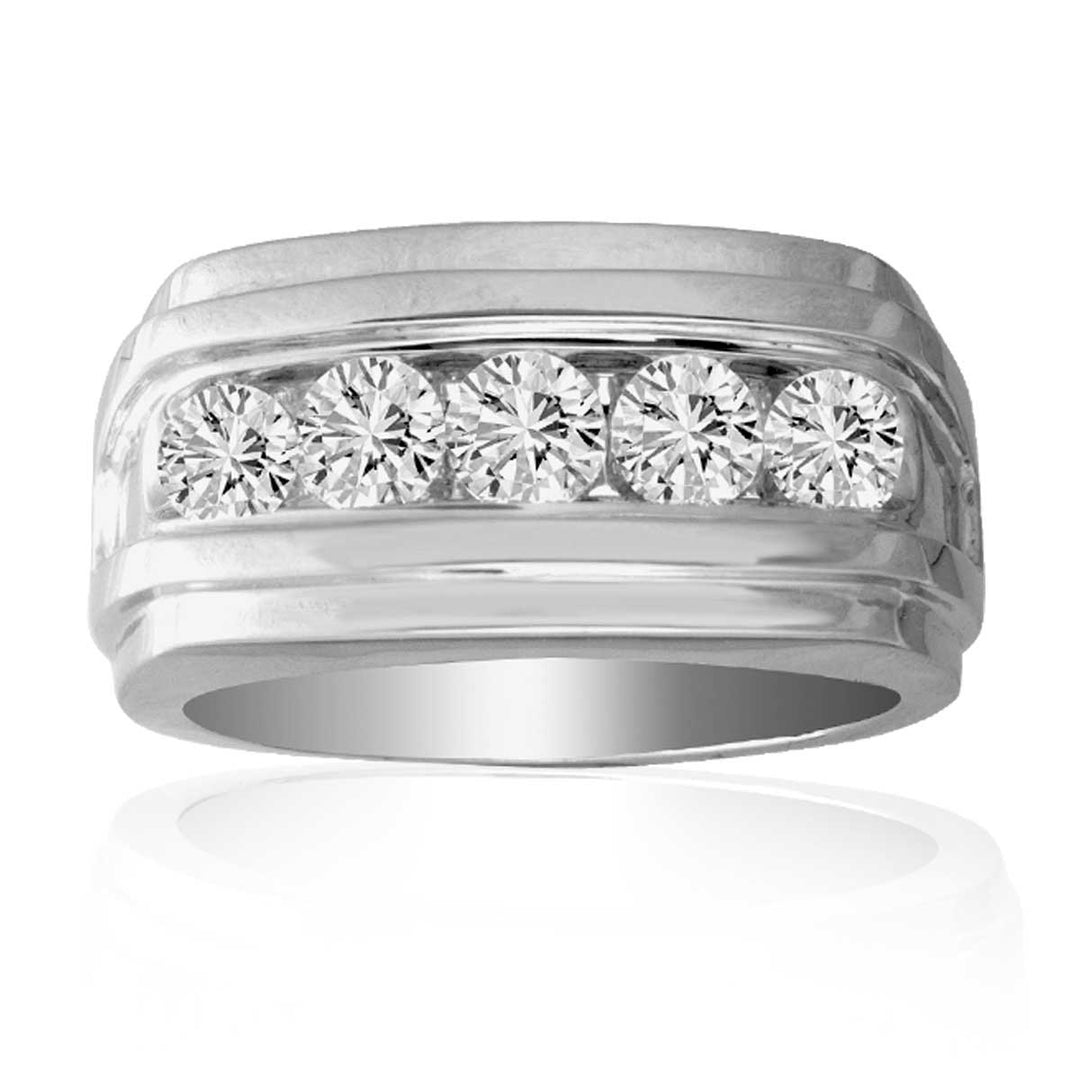 14K 1.50CT Diamond MENS  RING