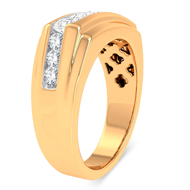 14K 1.00CT DIAMOND MEN'S RING