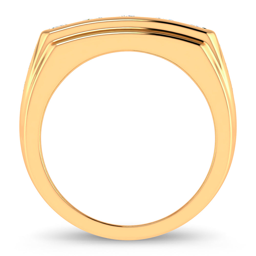 14K 1.00CT DIAMOND MEN'S RING