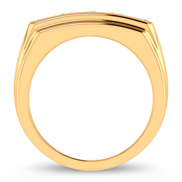 14K 1.00CT DIAMOND MEN'S RING