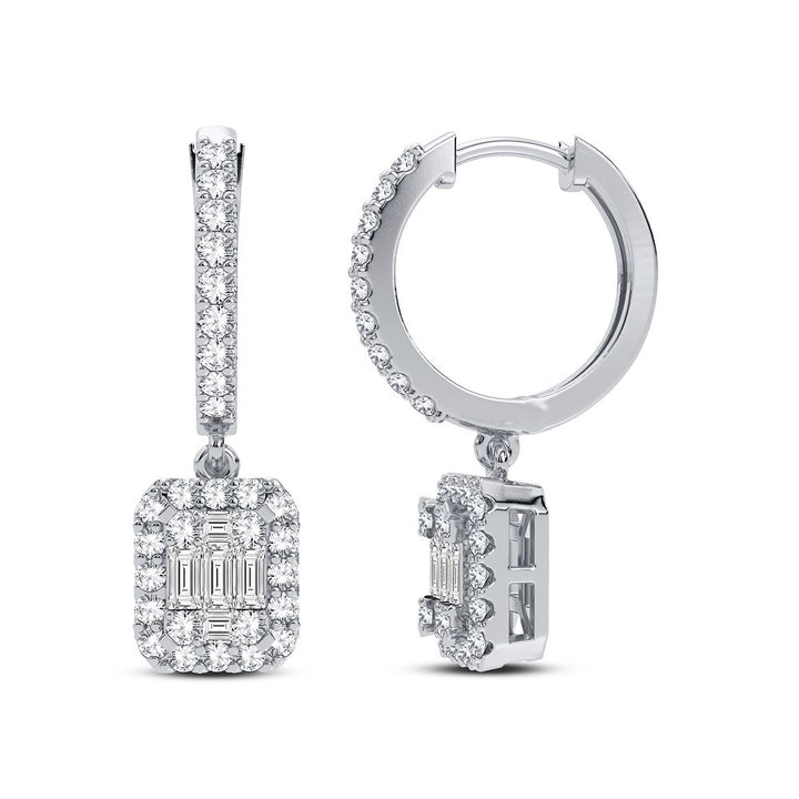 14K 1.00 CT DIAMOND EARRING