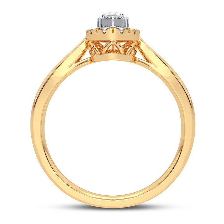 14K 0.25CT Diamond Ring