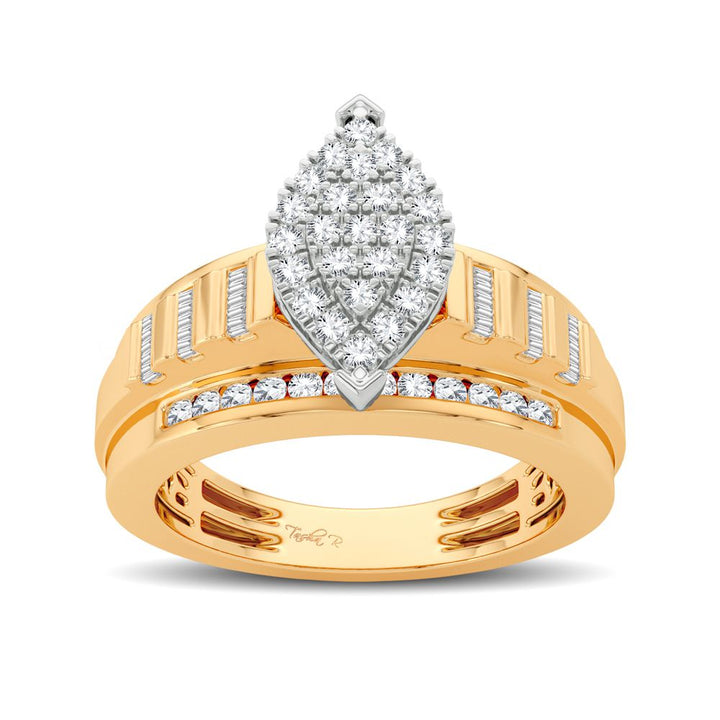 10K 0.50CT Diamond Ring