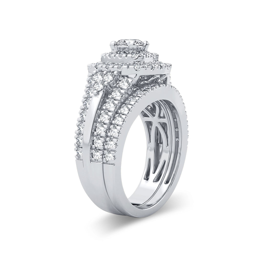 14K 1.90CT Diamond Bridal Ring
