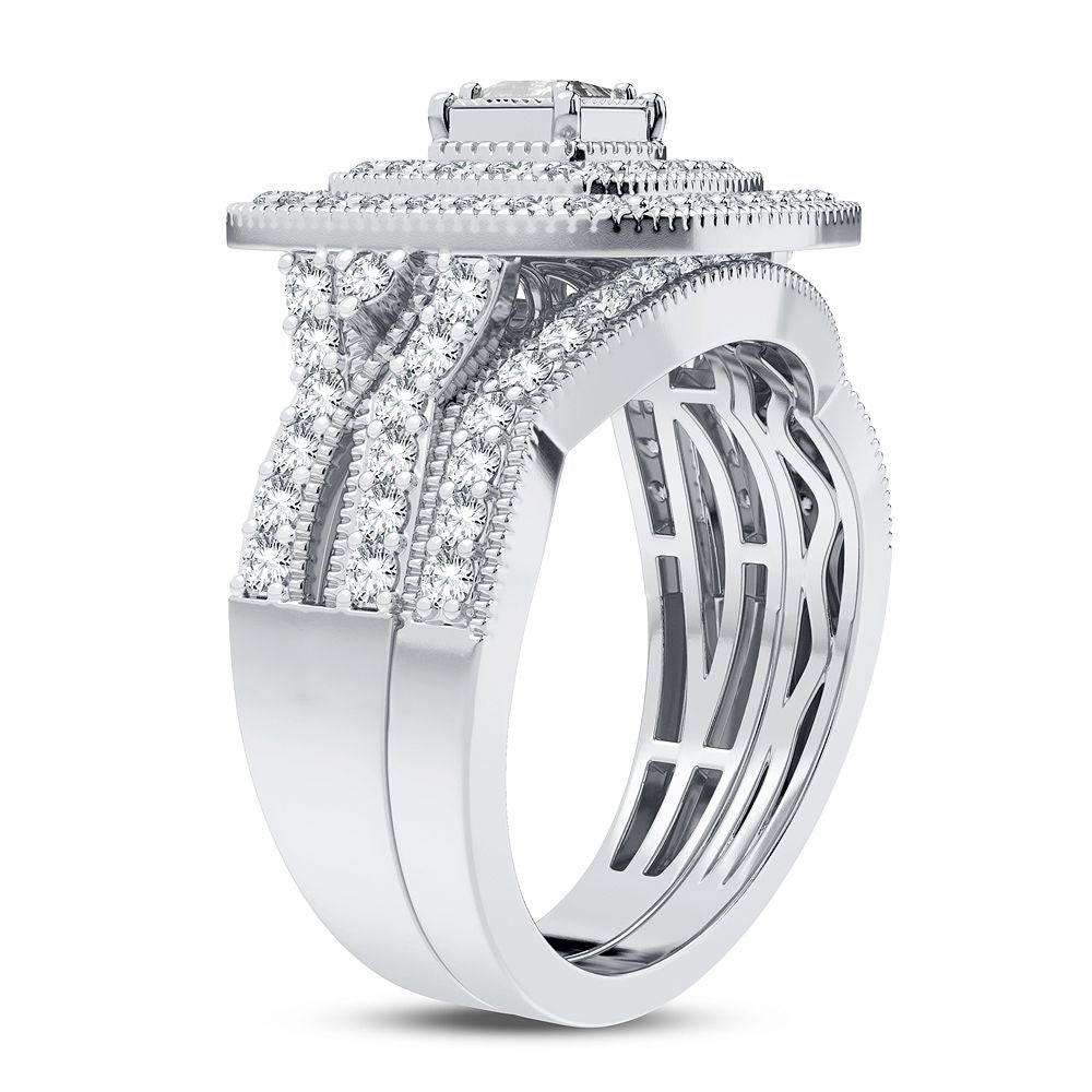 14K 1.00CT Diamond Bridal Ring
