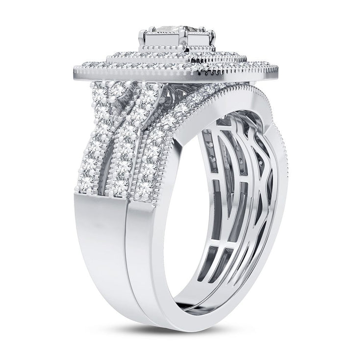 14K 1.00CT Diamond Bridal Ring