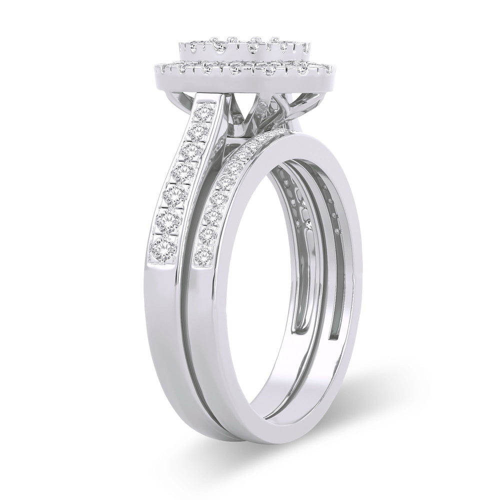 14K 1.00ct Diamond Bridal Ring