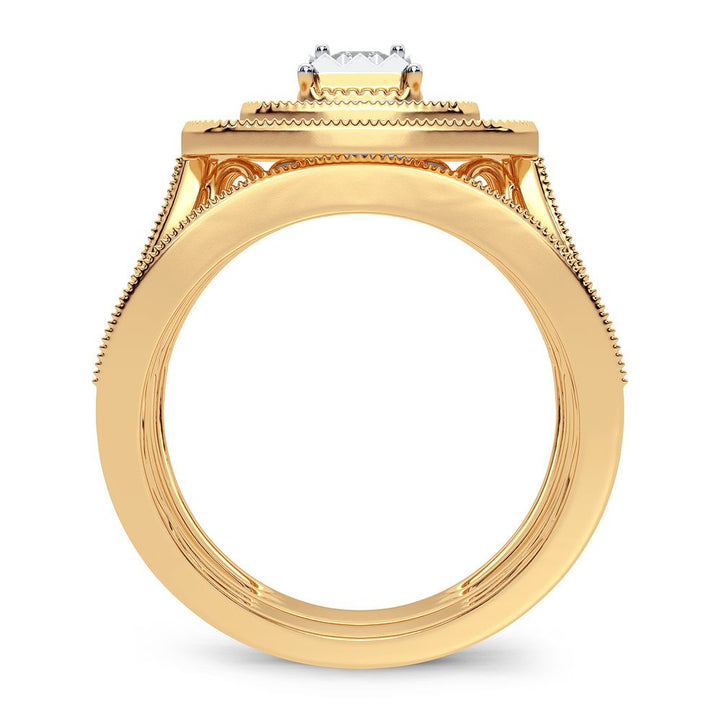 14K 1.00CT Diamond Bridal Ring