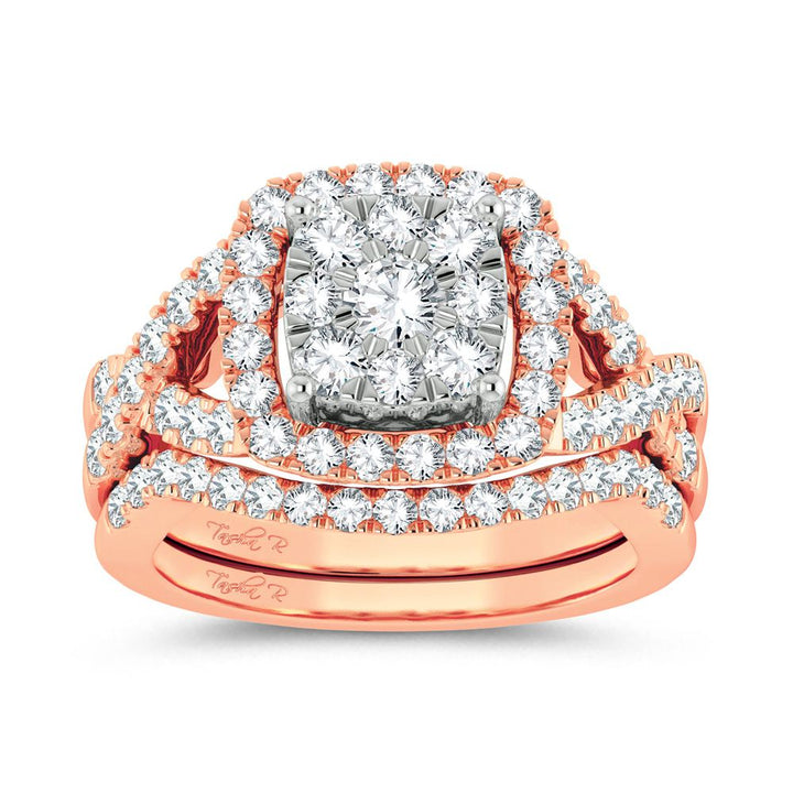 14K 1.50ct Diamond Bridal Ring