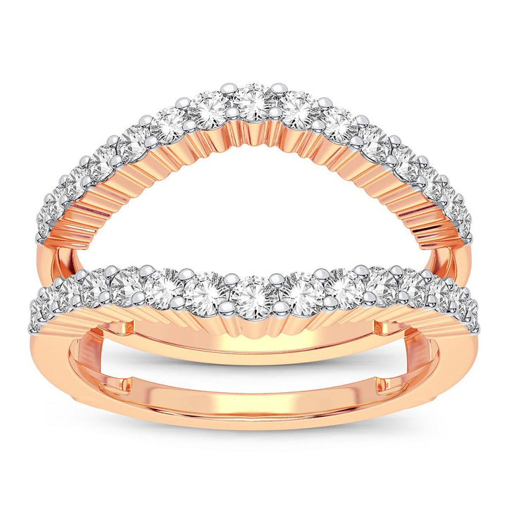 14K 0.50CT Diamond Ring Guard