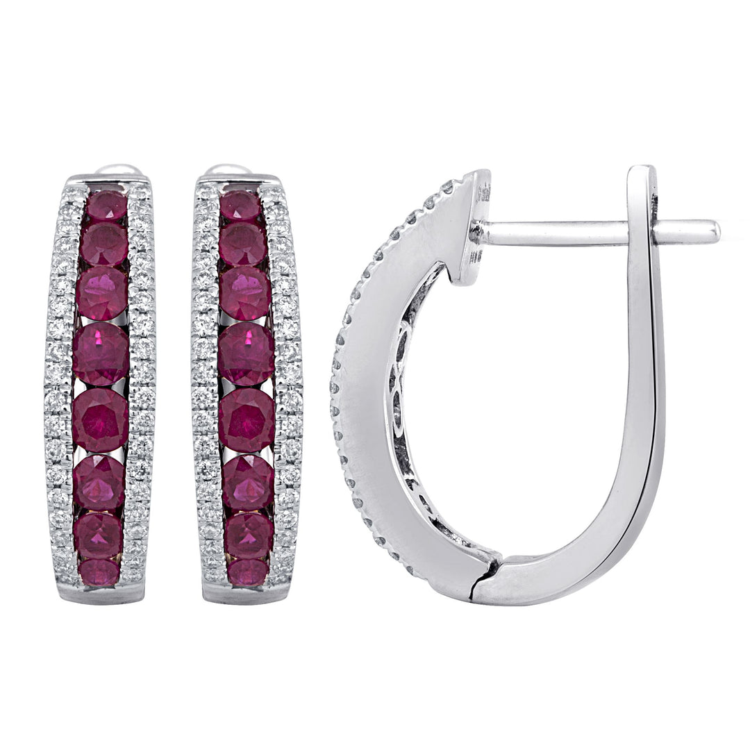 18k White Gold Lab-Grown Diamond Stud Earrings (0.28 CT)