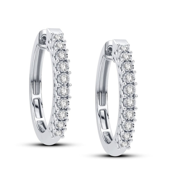 14K 0.40CT Diamond Earring