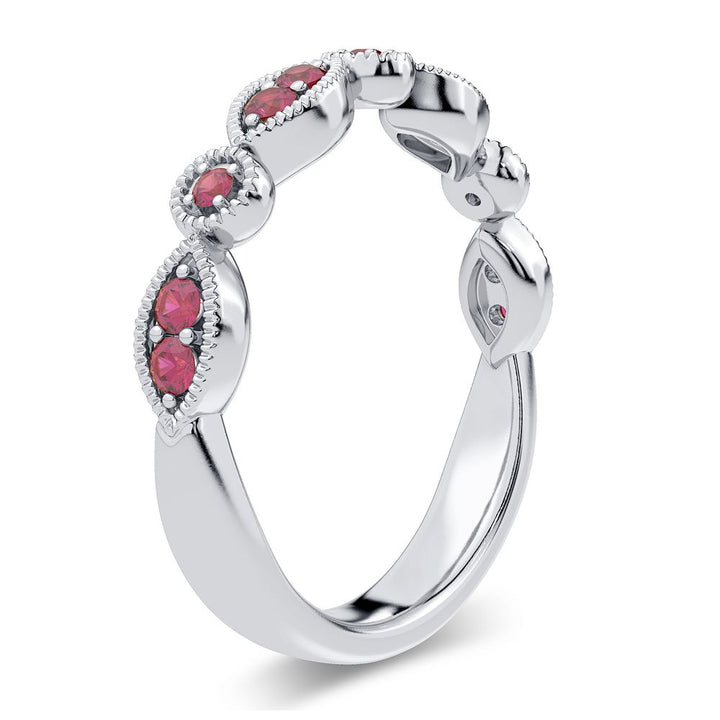 14K 0.24CT Ruby Band