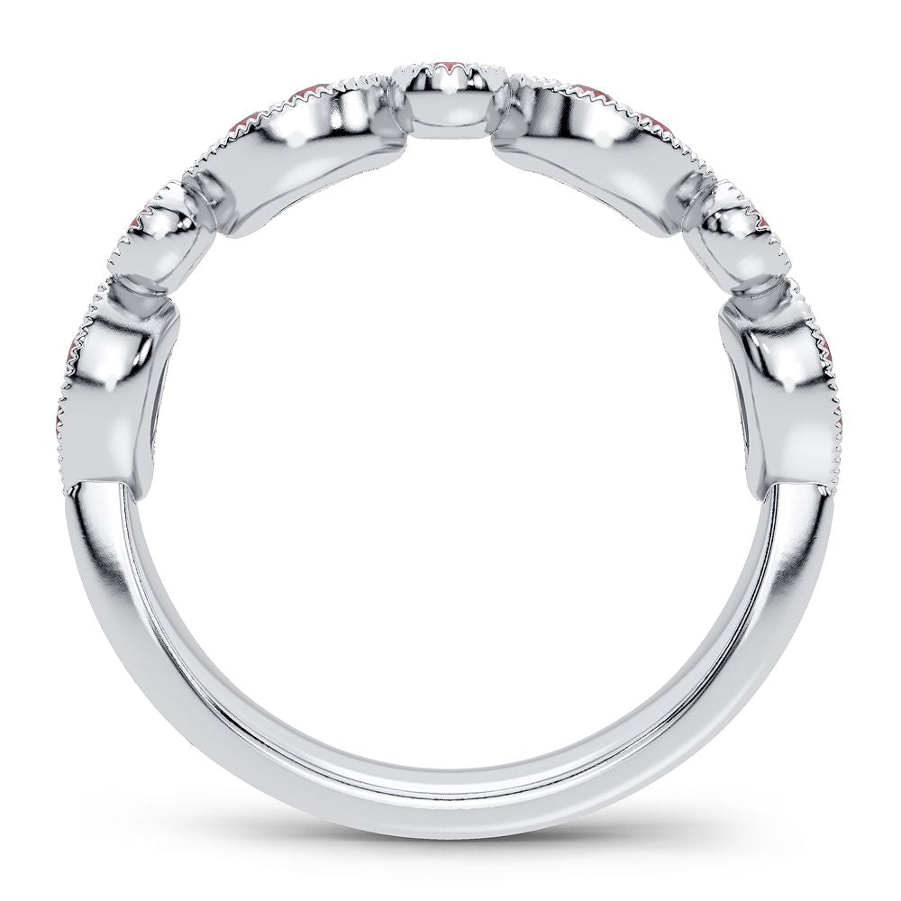 14K 0.24CT Ruby Band