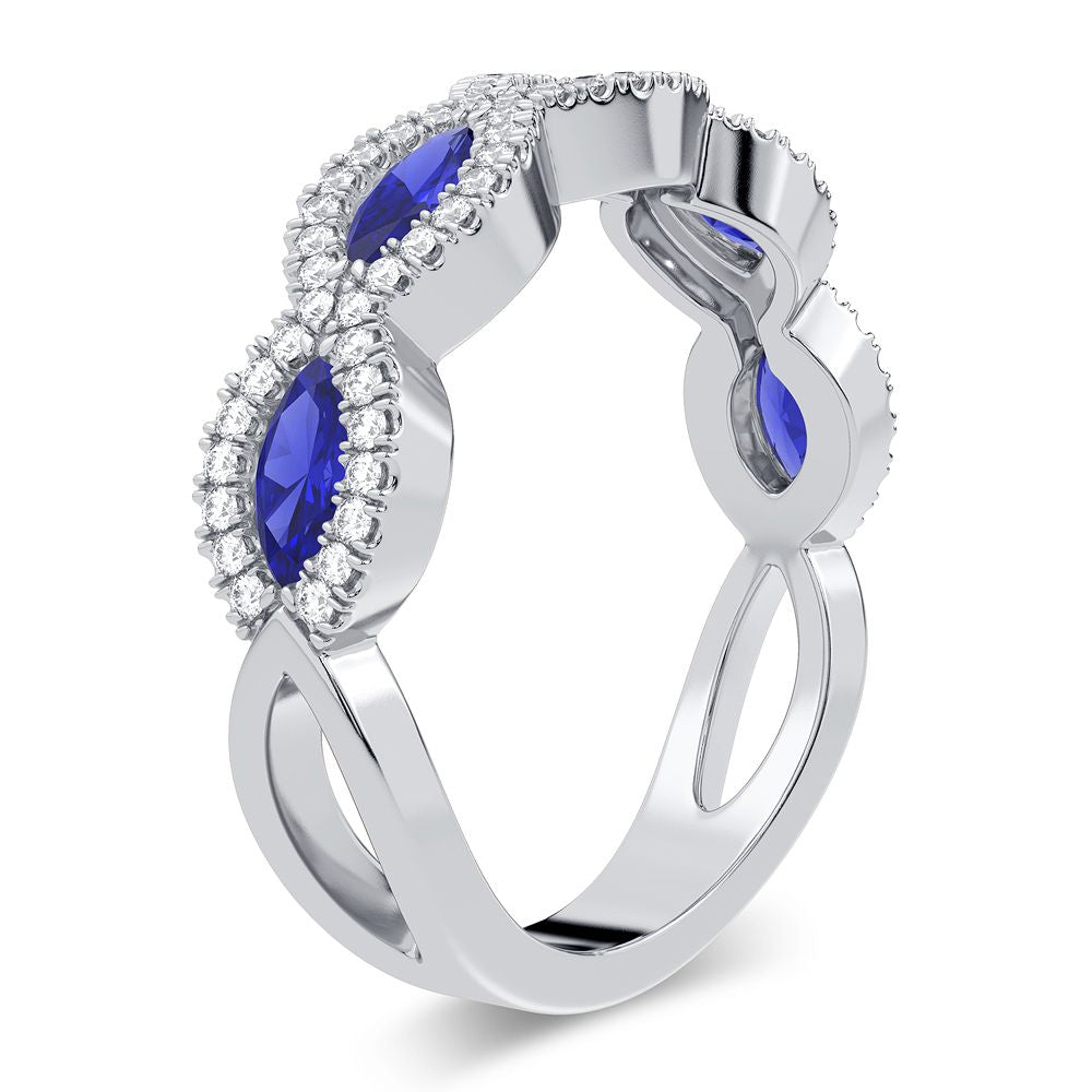 14k White Gold 0.20CT Lab Diamond Solitaire Ring