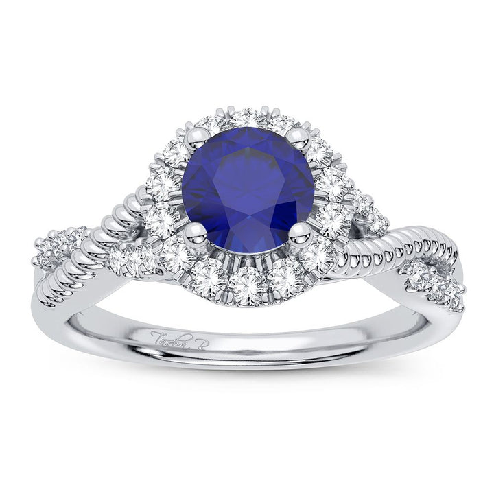 Timeless 14k White Gold 0.25CT Lab Diamond Ring