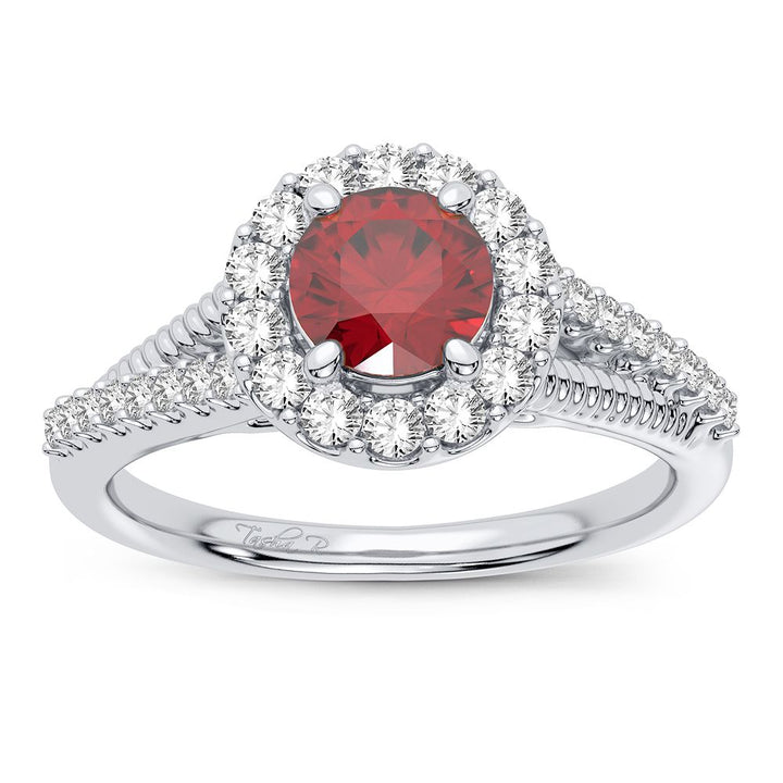 Luminous 14k White Gold Lab Diamond Womens Ring (0.25CT)