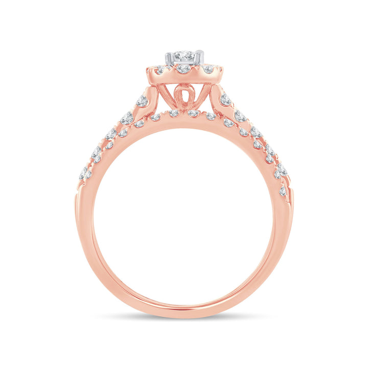 14K 1.15CT Diamond BRIDAL RING