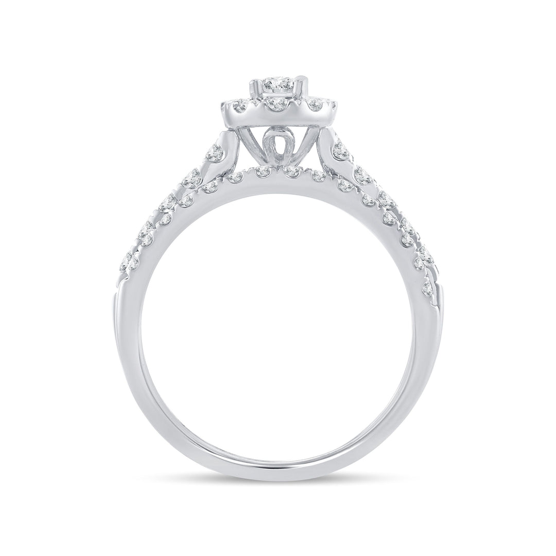 14K 1.15CT Diamond BRIDAL RING