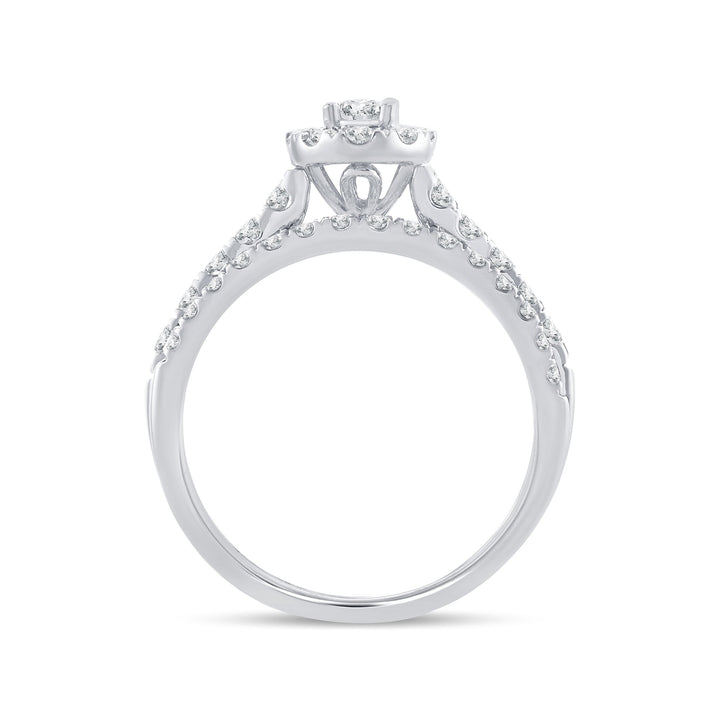 14K 1.15CT Diamond BRIDAL RING