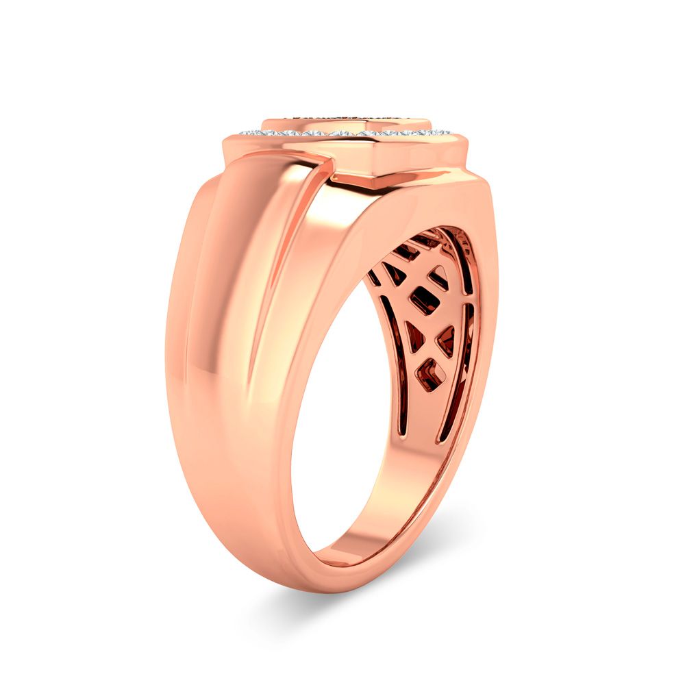 14K 0.50ct Diamond Mens Ring