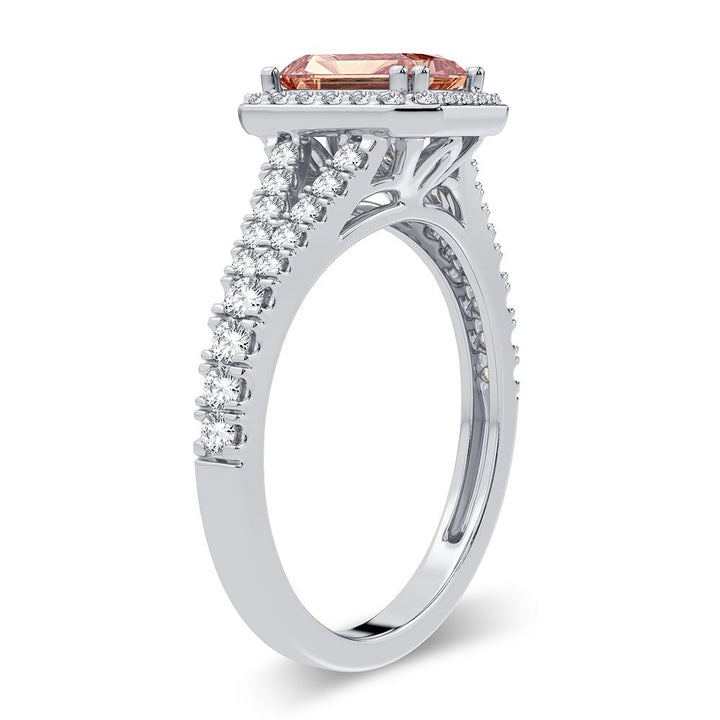 14K 0.33ct Morganite ring